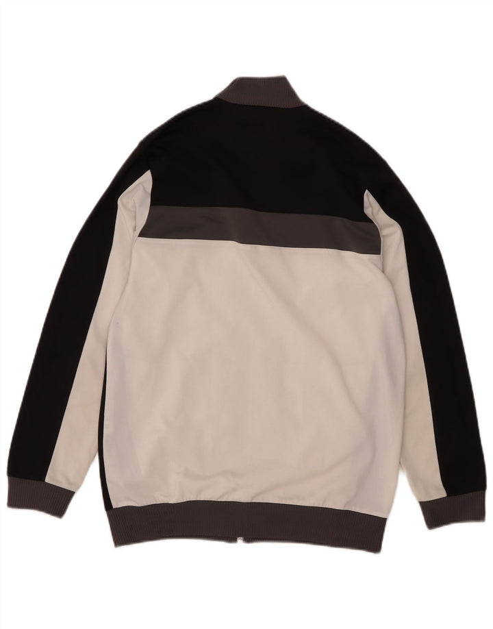 Puma Boys Tracksuit Top Jacket 11-12 Years White Colourblock