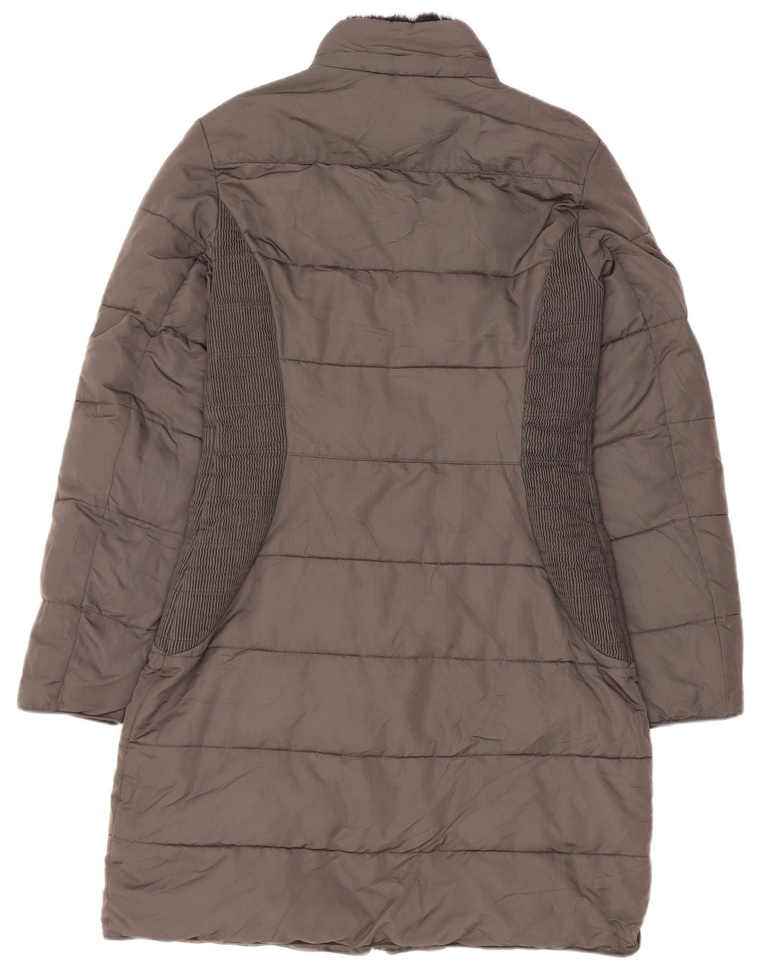 Hobbs Womens Padded Coat UK 10 Small Grey Polyester