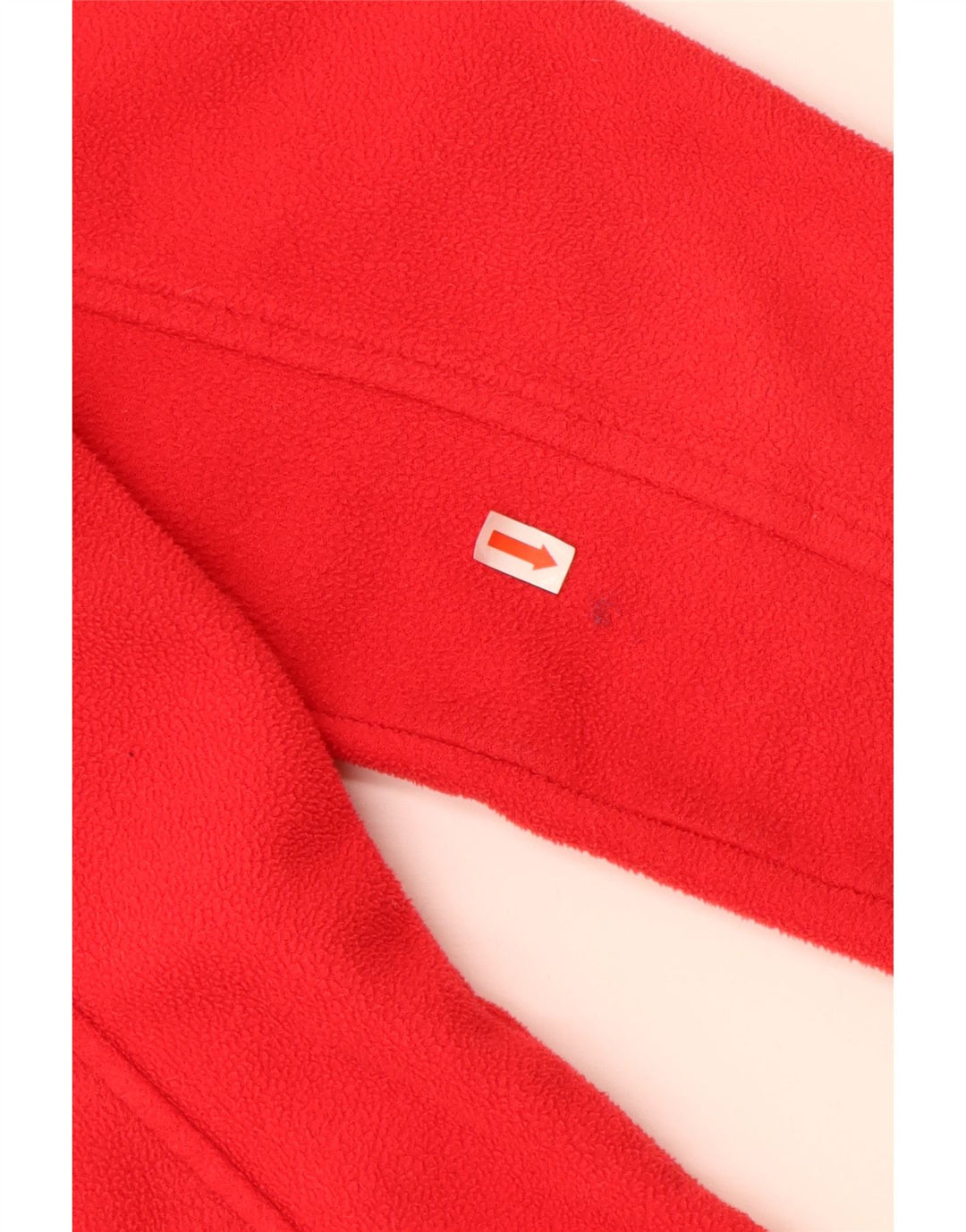 COLUMBIA Womens Fleece Jacket UK 12 Medium Red Polyester