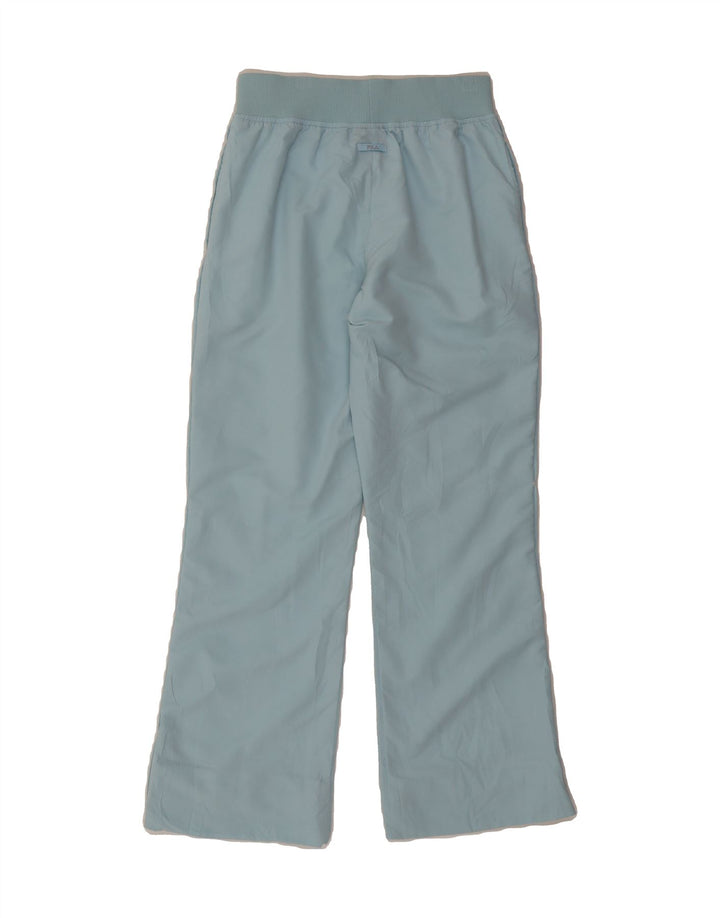 FILA Womens Tracksuit Trousers UK 12 Medium  Blue Polyester Vintage Fila and Second-Hand Fila from Messina Hembry 