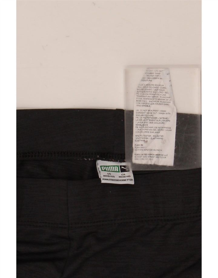 Puma Girls Leggings 10-11 Years Medium  Black Polyester