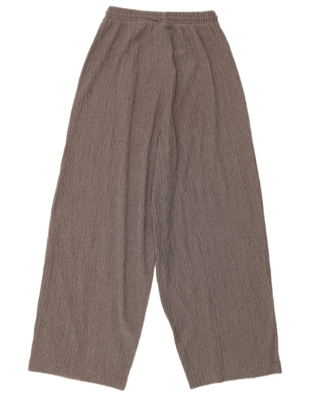 Zara Womens Wide Leg Casual Trousers Medium W30 L29 Grey Polyester Modern