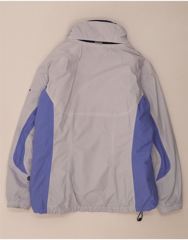 Columbia Womens Titanium Oversized Ski Jacket UK 16 Large Grey Colourblock
