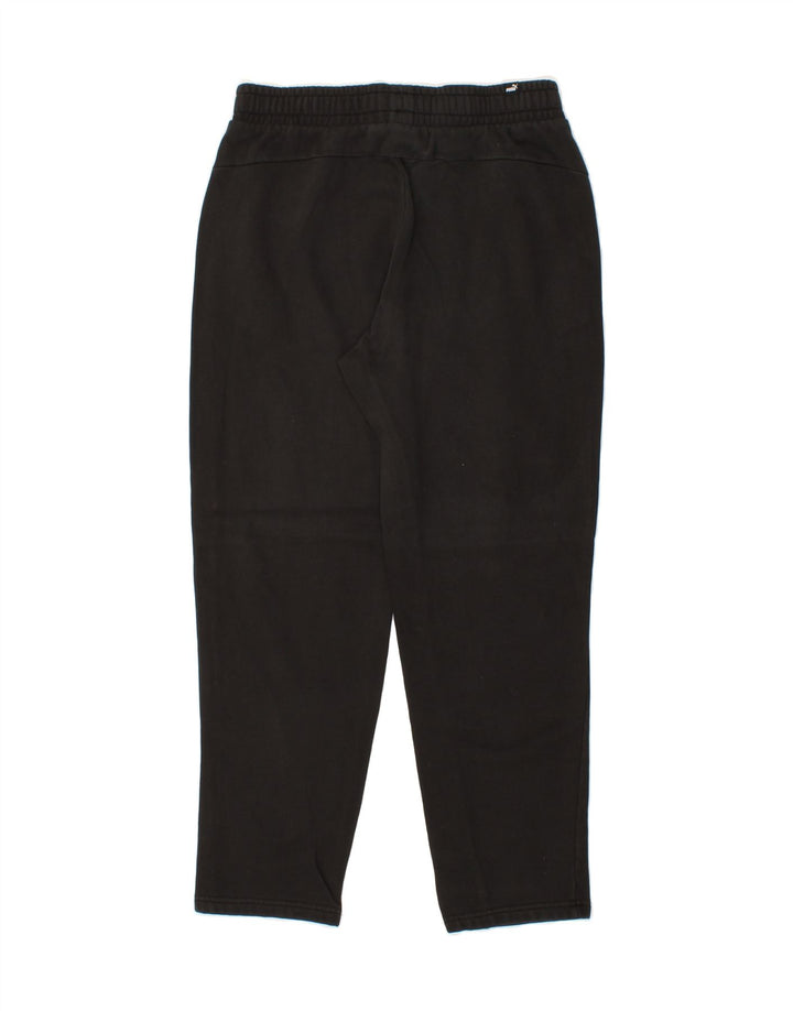 PUMA Mens Tracksuit Trousers Medium Black Cotton Vintage Puma and Second-Hand Puma from Messina Hembry 