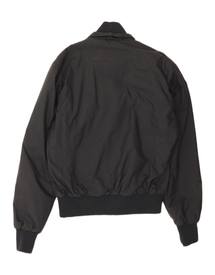 NORTH SAILS Mens Bomber Jacket UK 38 Medium Black Polyamide