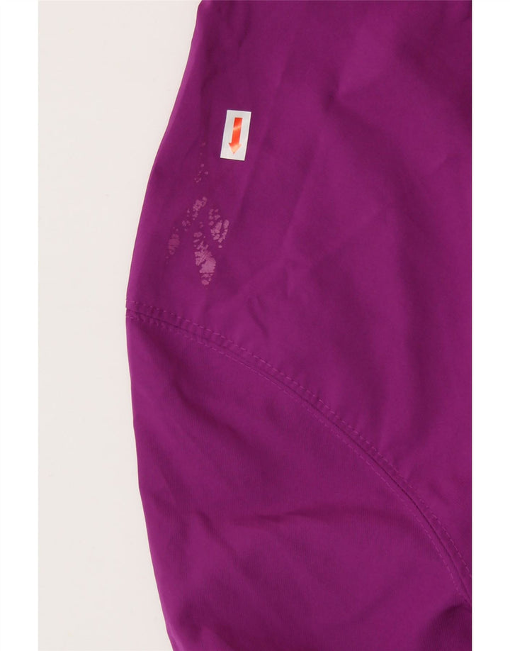 REEBOK Womens Rain Jacket UK 12/14 Medium Purple