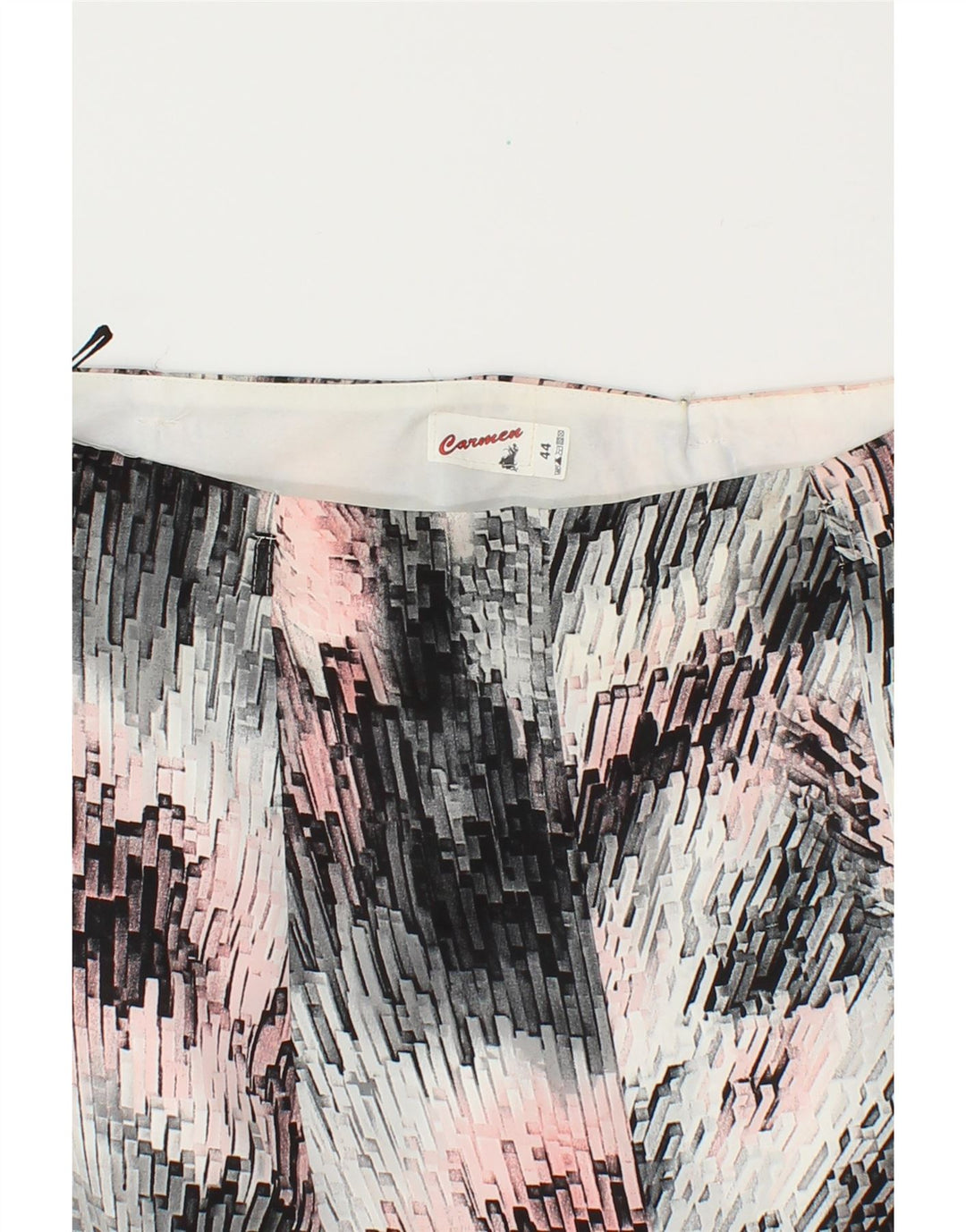 VINTAGE Womens A-Line Skirt IT 44 Medium W32  Black Tie Dye Vintage Vintage and Second-Hand Vintage from Messina Hembry 