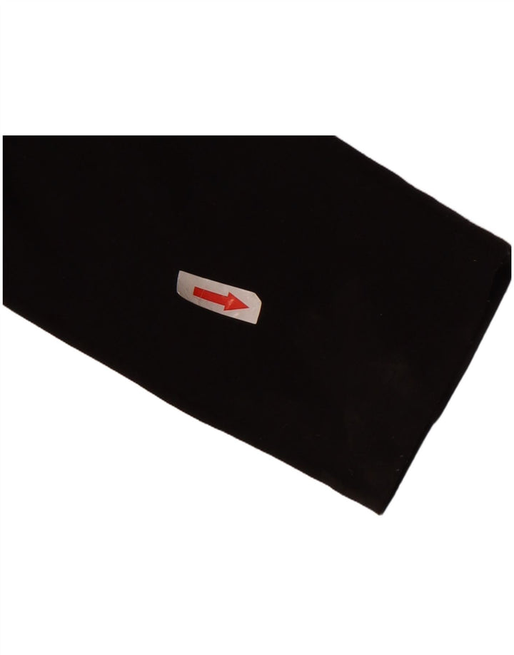 Marks & Spencer Womens Leggings UK 10 Small Black Polyester