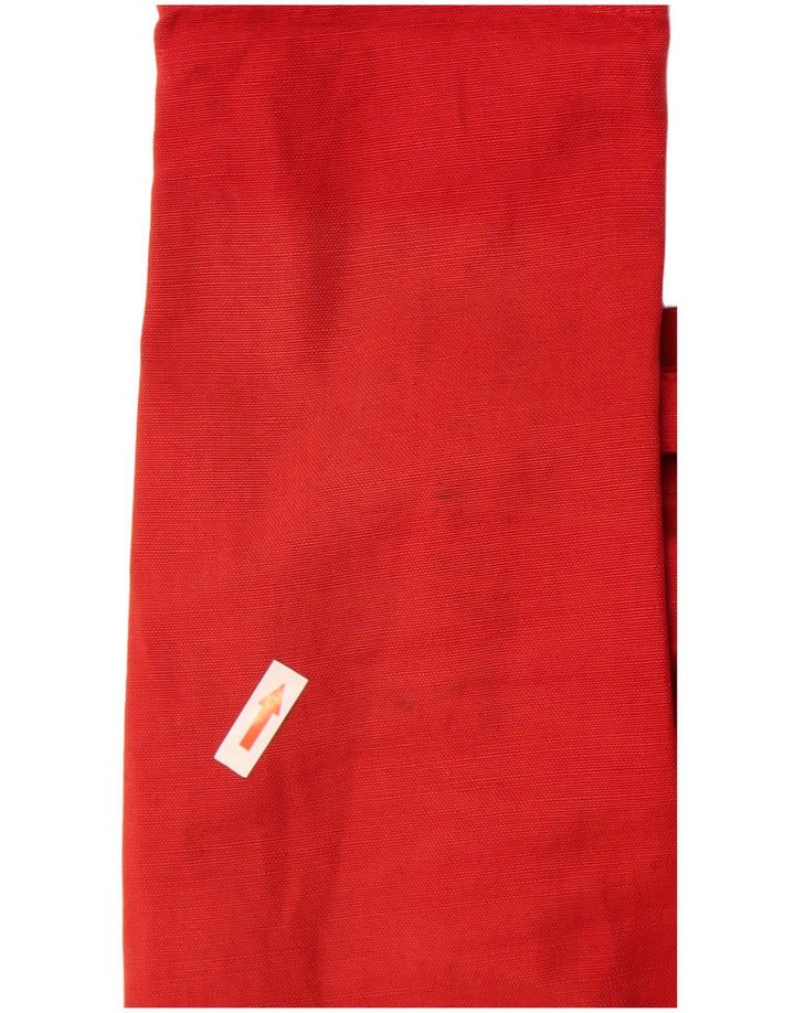 Loro Piana Womens Utility Jacket IT 44 Medium Red Linen