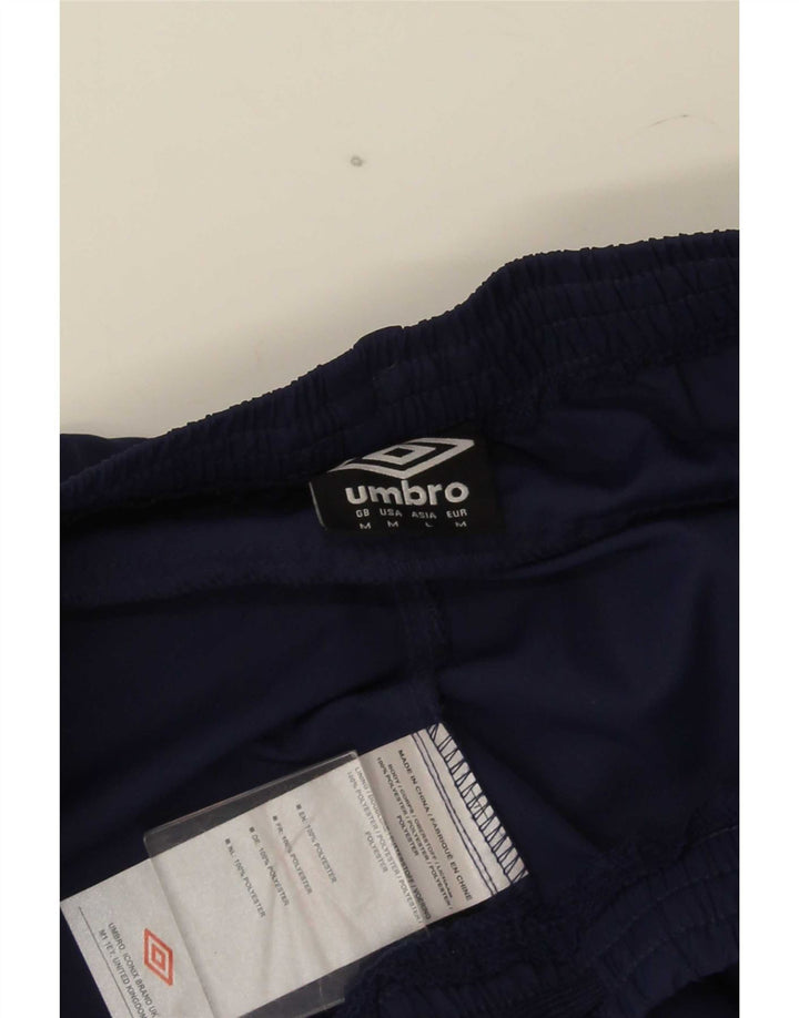 Umbro Mens Sport Shorts Medium Navy Blue Polyester