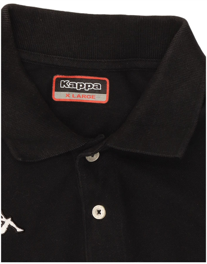 KAPPA Mens Polo Shirt XL Black