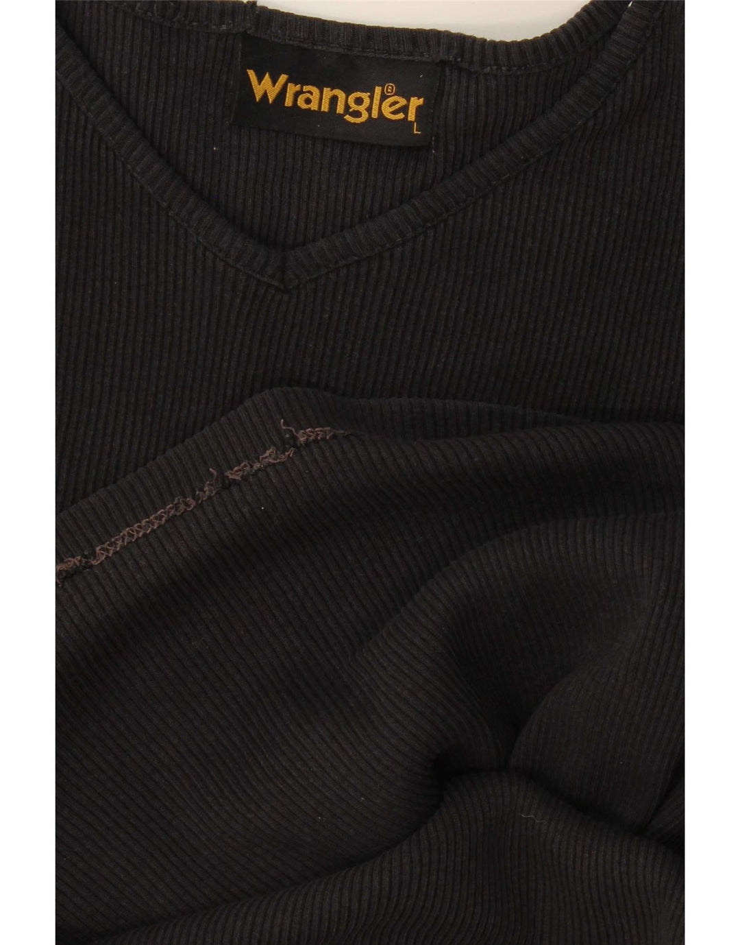 Wrangler Mens T-Shirt Top Large Black
