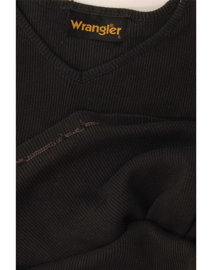 Wrangler Mens T-Shirt Top Large Black