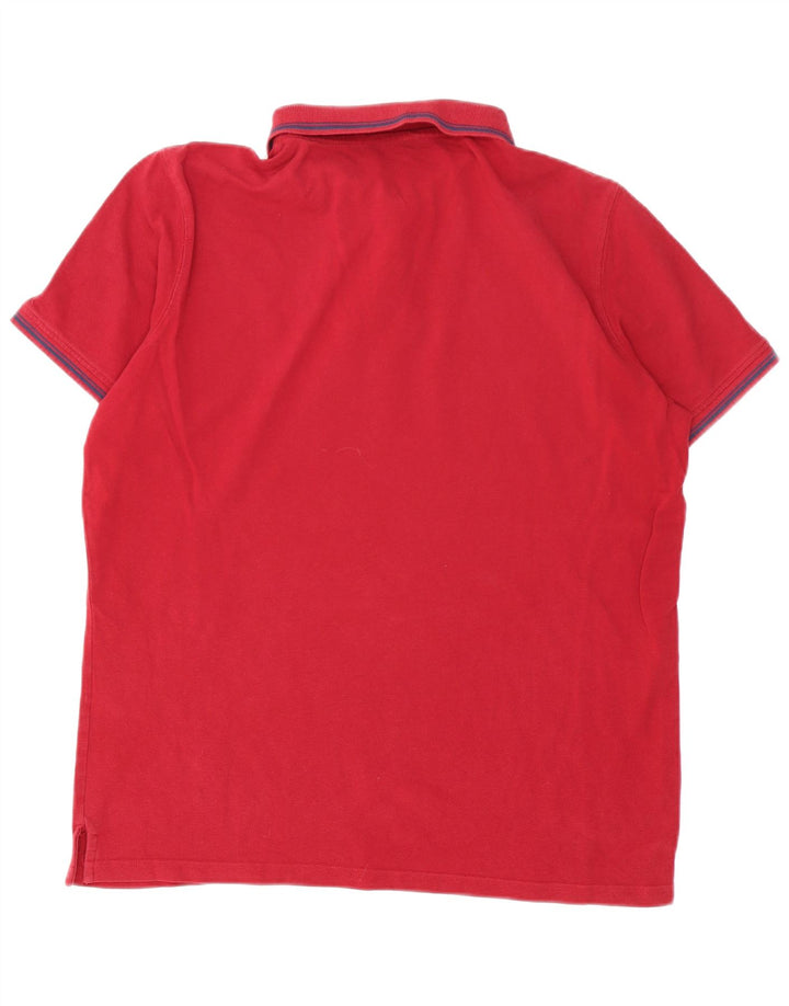 Carrera Mens Polo Shirt XL Red Cotton
