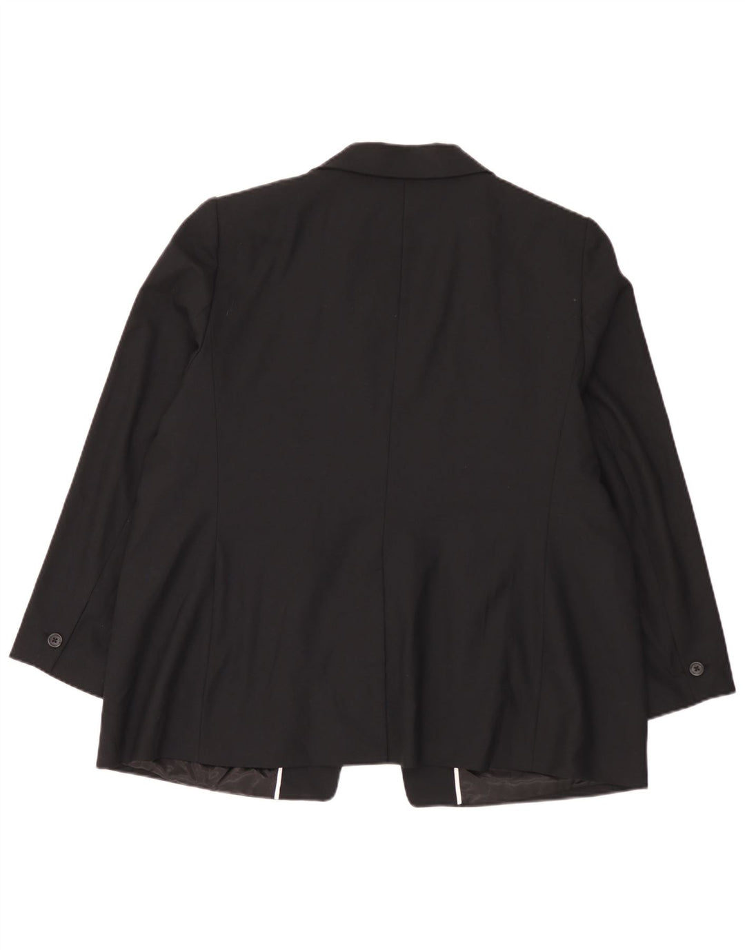 Marks & Spencer Womens Autograph 1 Button Blazer Jacket UK 18 XL Black