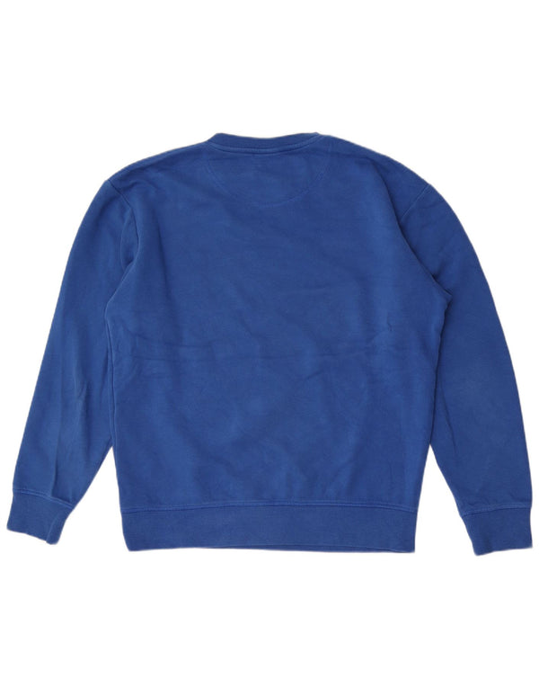 Jack & Jones Mens Sweatshirt Jumper Medium Blue Cotton