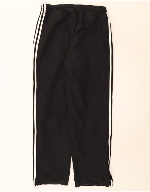 Adidas Mens Tracksuit Trousers Medium Black Polyester