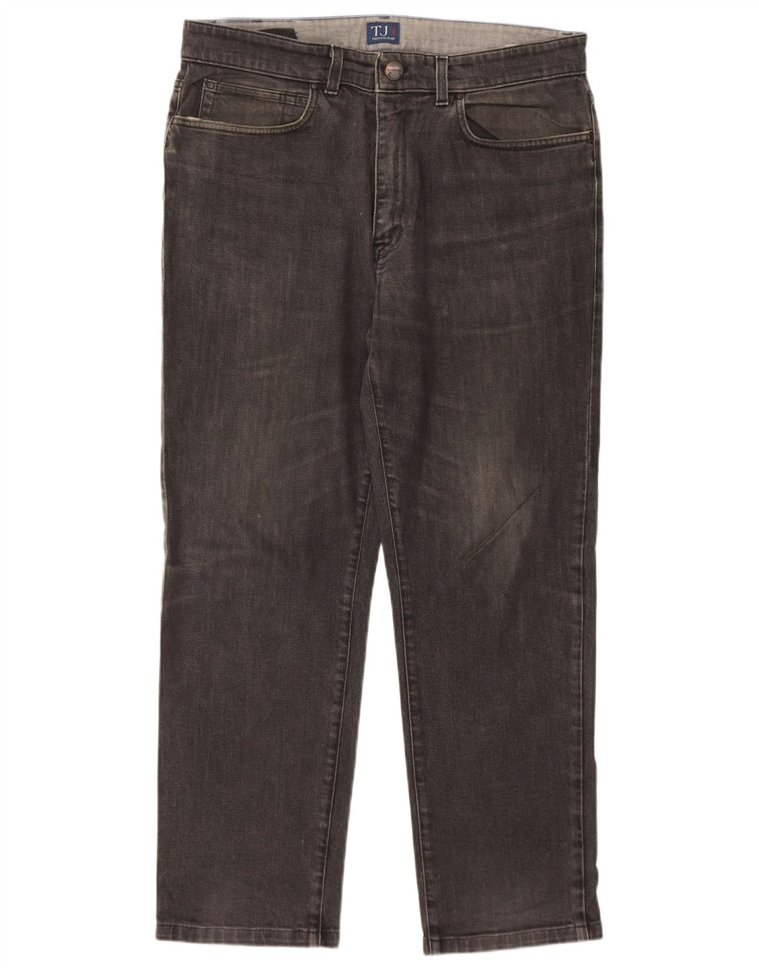 TRUSSARDI Mens Straight Jeans W36 L30  Grey