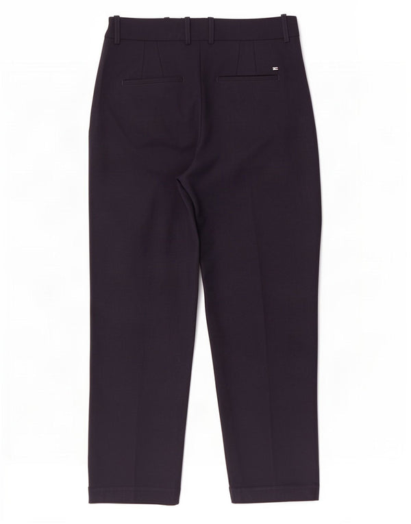 Tommy Hilfiger Womens High Waist Chino Trousers UK 8 Small W28 L28 Navy Blu