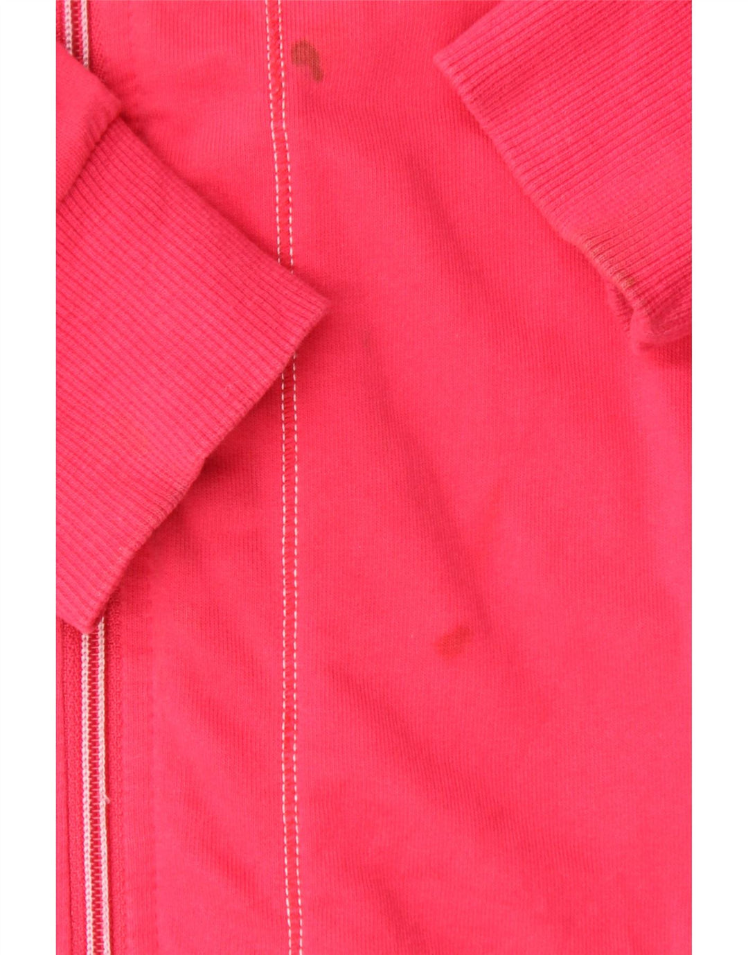 LOTTO Womens Tracksuit Top Jacket UK 14 Medium Pink Cotton Vintage Lotto and Second-Hand Lotto from Messina Hembry 