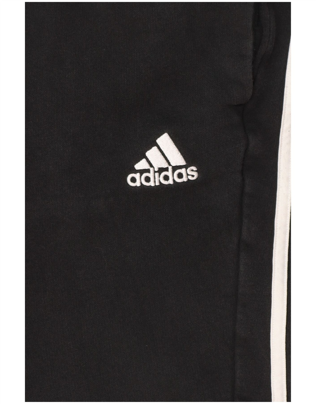 ADIDAS Mens Tracksuit Trousers Joggers Medium  Black Cotton