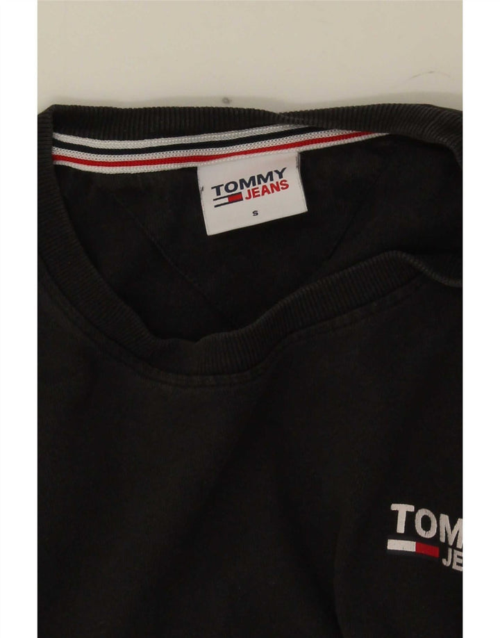 Tommy Hilfiger Mens T-Shirt Top Small Black