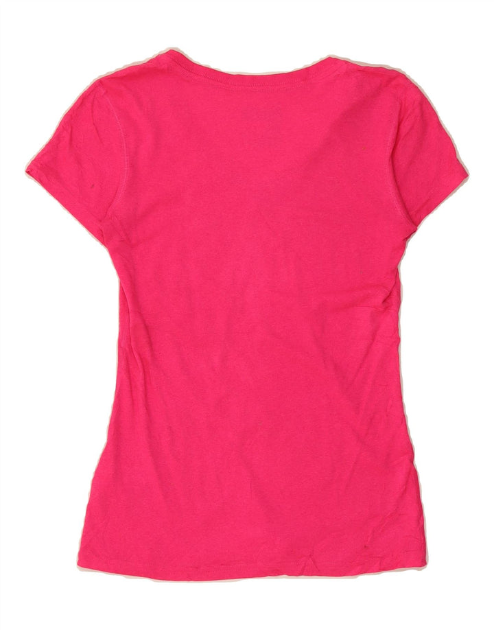 NIKE Womens T-Shirt Top UK 6 XS Pink Polyester Vintage Nike and Second-Hand Nike from Messina Hembry 
