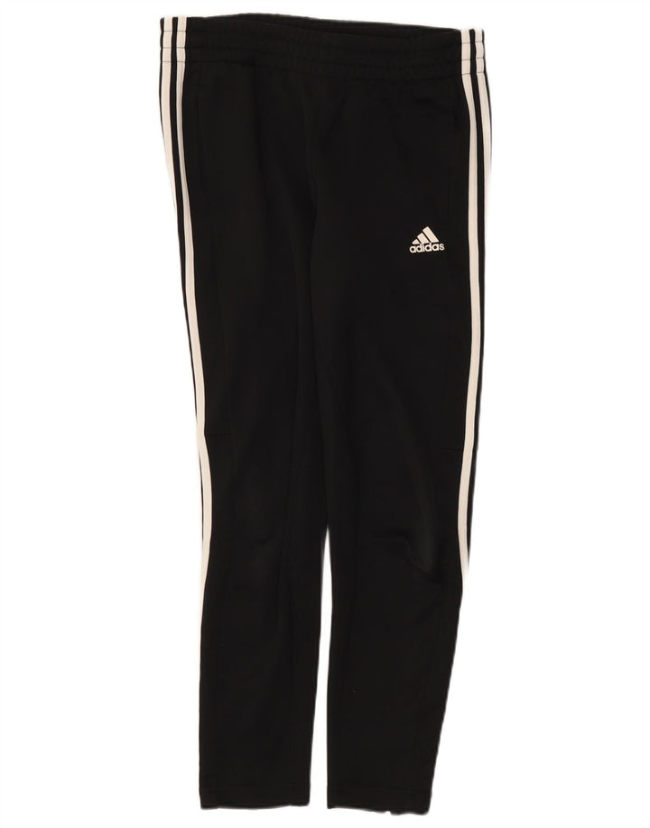 Adidas Womens Tracksuit Trousers UK 10 Small  Black Polyester