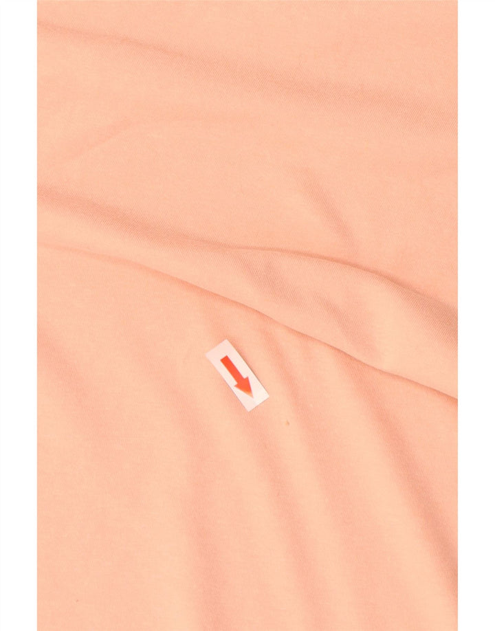Jack & Jones Mens T-Shirt Top Medium Pink Cotton
