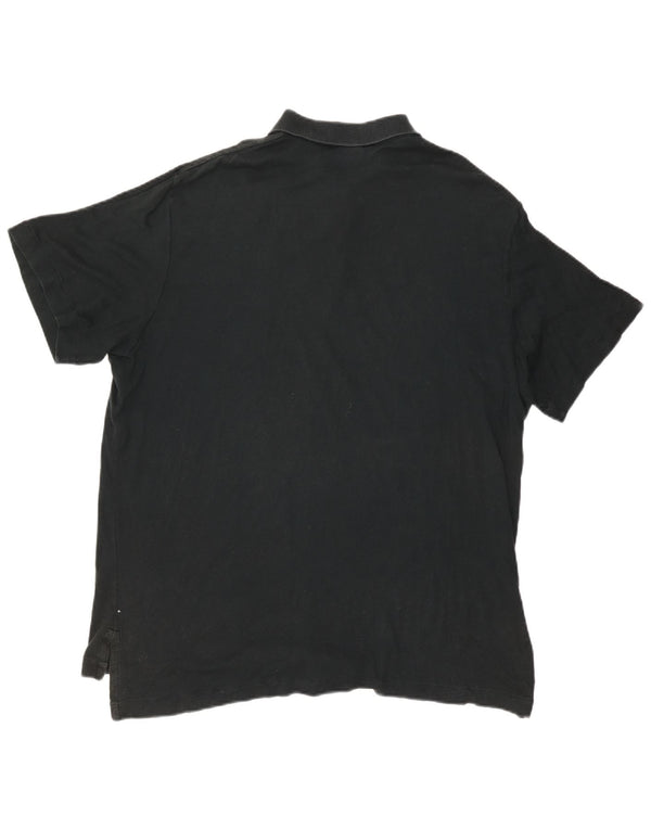 POLO RALPH LAUREN Mens Polo Shirt XL Black Cotton