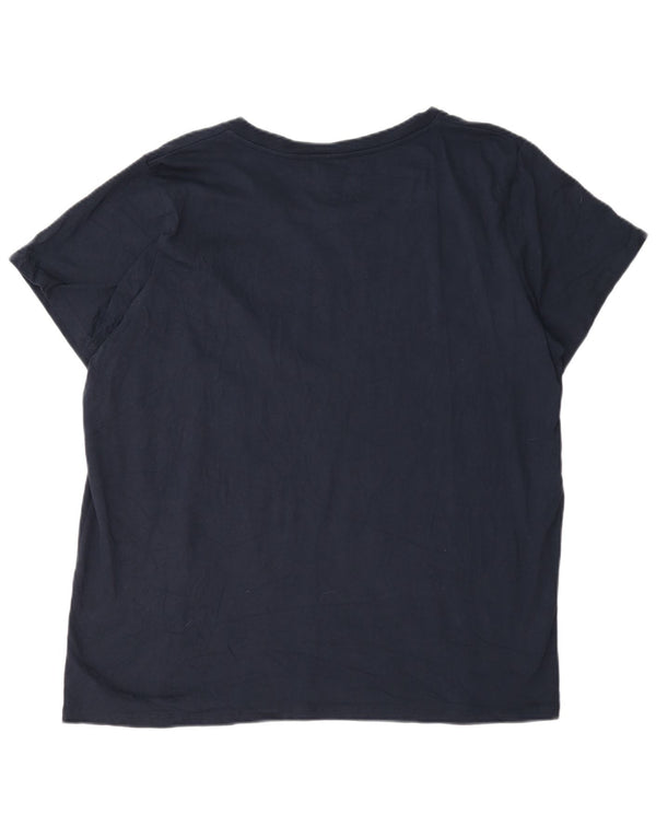 Levi's Mens Graphic T-Shirt Top 2XL Navy Blue