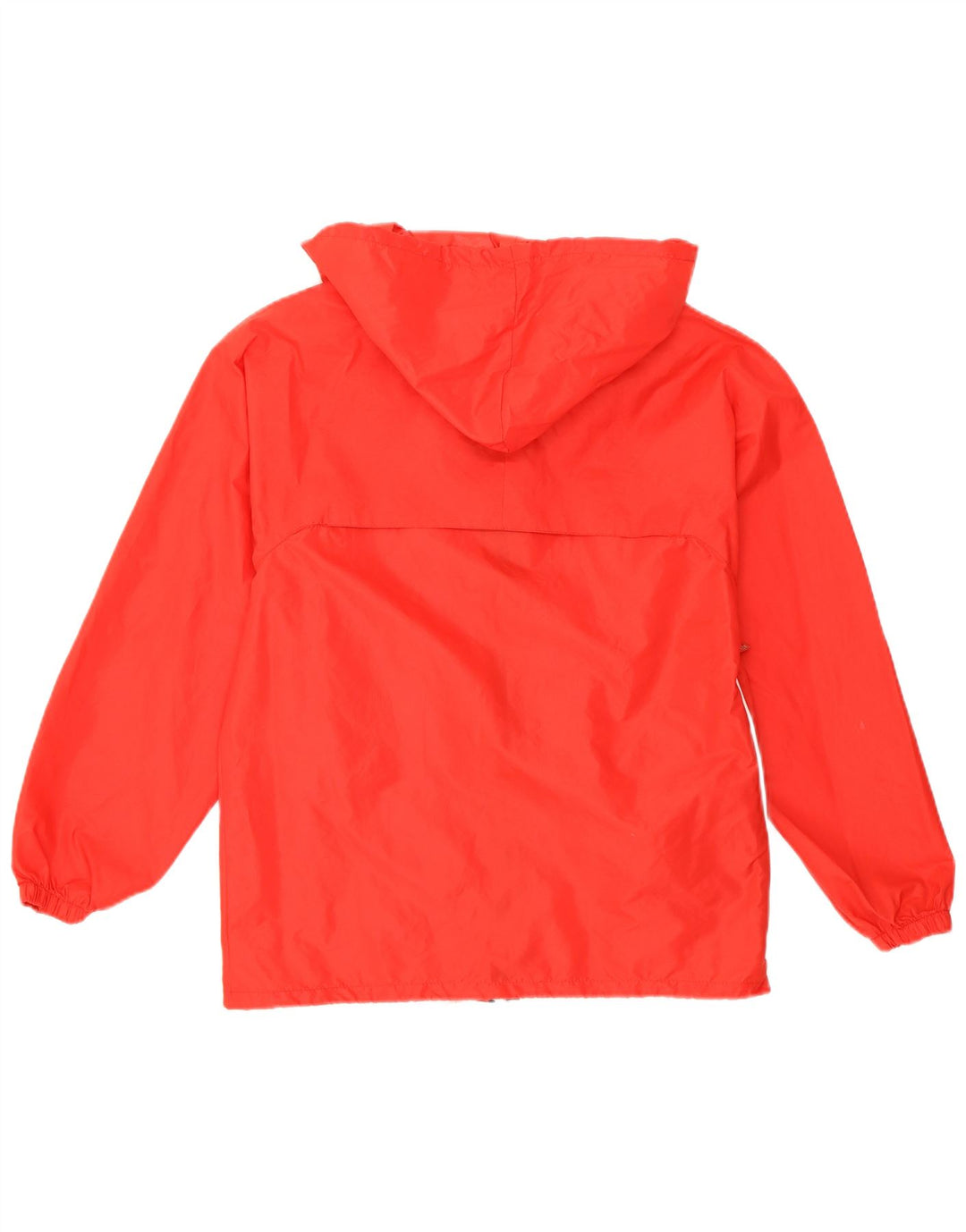 K-Way Womens Hooded Rain Jacket UK 14 Medium Red