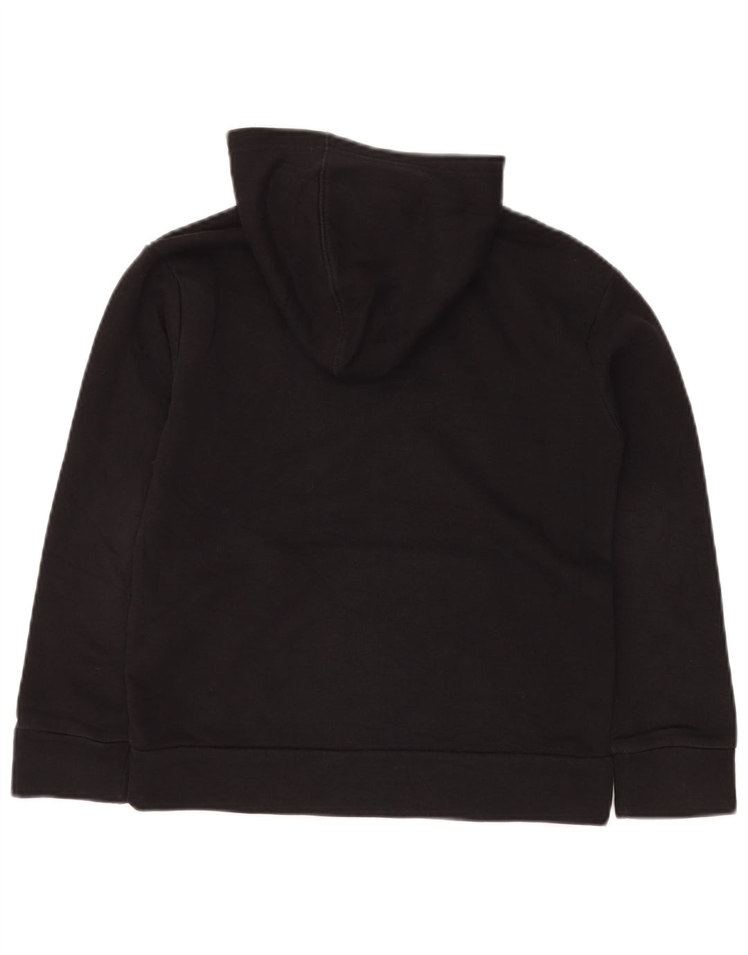 PUMA Boys Graphic Hoodie Jumper 10-11 Years Medium Black Spotted