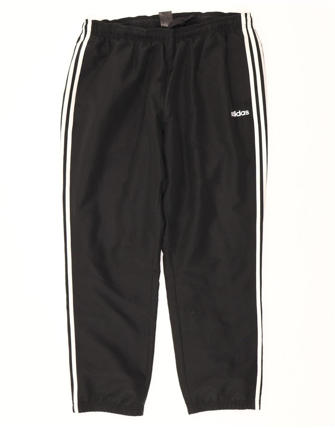 ADIDAS Mens Tracksuit Trousers Joggers 2XL  Black Polyester