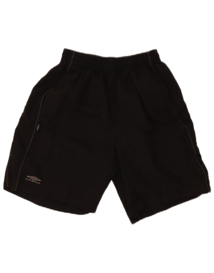Umbro Mens Sport Shorts Medium Black Polyester