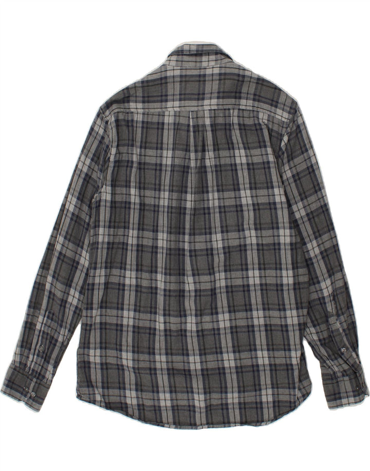 DACK'S Mens Regular Fit Shirt XL Grey Check Cotton Vintage Dack's and Second-Hand Dack's from Messina Hembry 