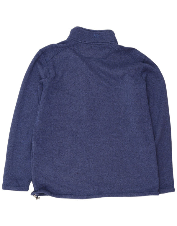 Rohan Mens Regular Fit Tracksuit Top Jacket Large Blue Flecked Sports