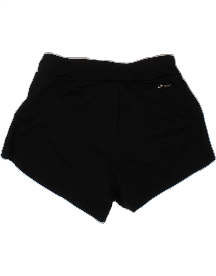 ADIDAS Boys Climalite Sport Shorts 7-8 Years  Black Polyester Vintage Adidas and Second-Hand Adidas from Messina Hembry 
