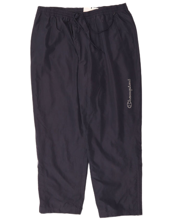CHAMPION Mens Tracksuit Trousers 2XL Navy Blue Polyester