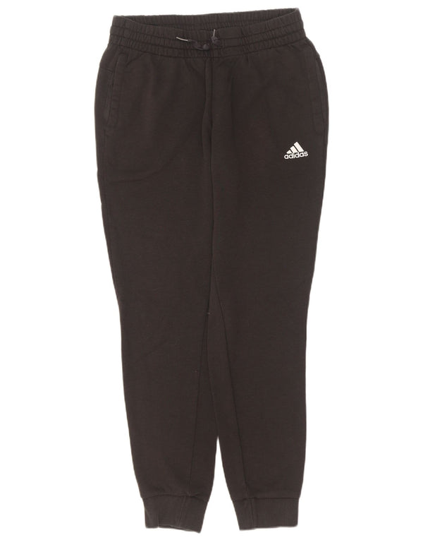 Adidas Womens Graphic Tracksuit Trousers Joggers UK 8/10 Small Grey Cotton