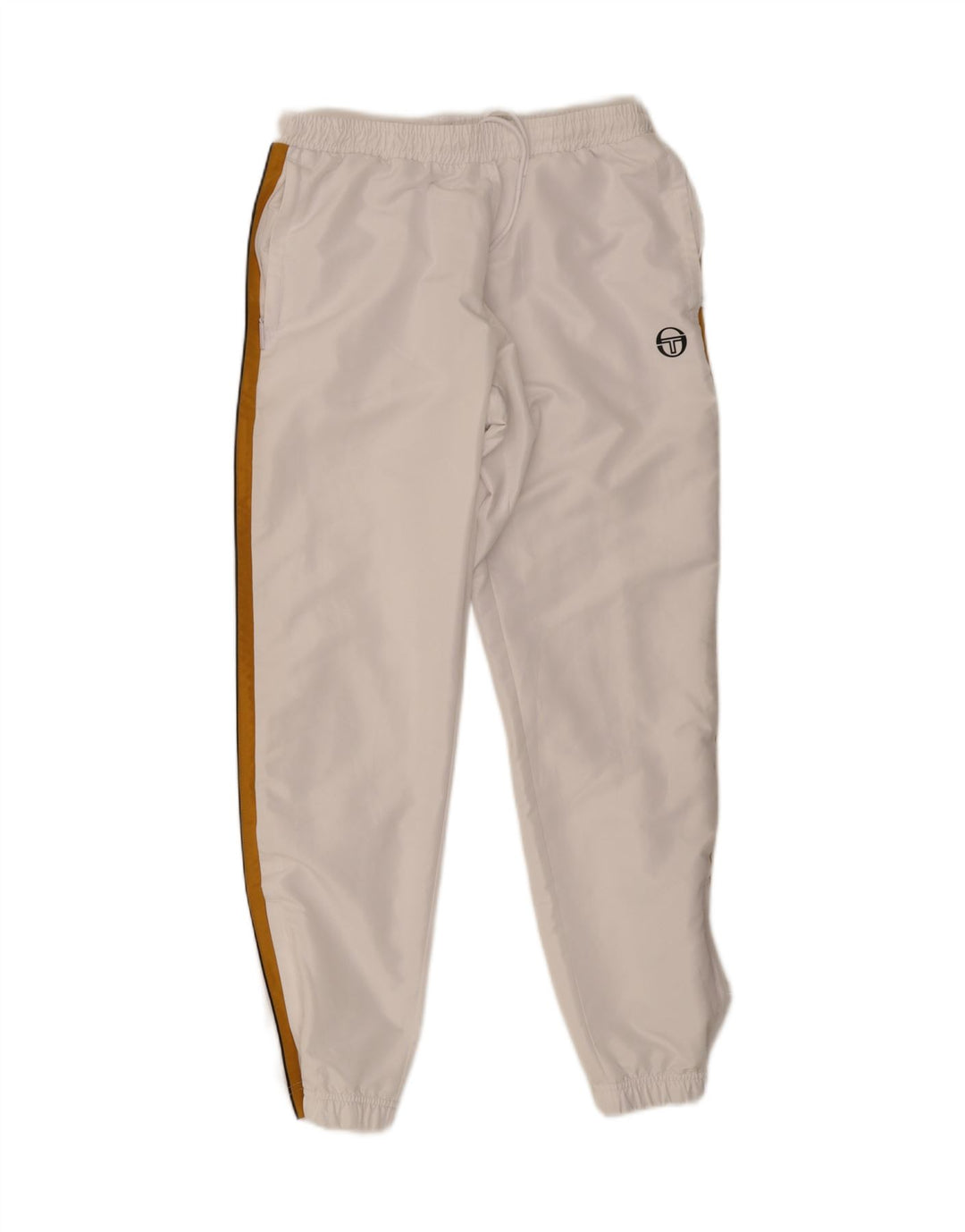 Sergio Tacchini Mens Tracksuit Trousers Joggers Large  White Polyester
