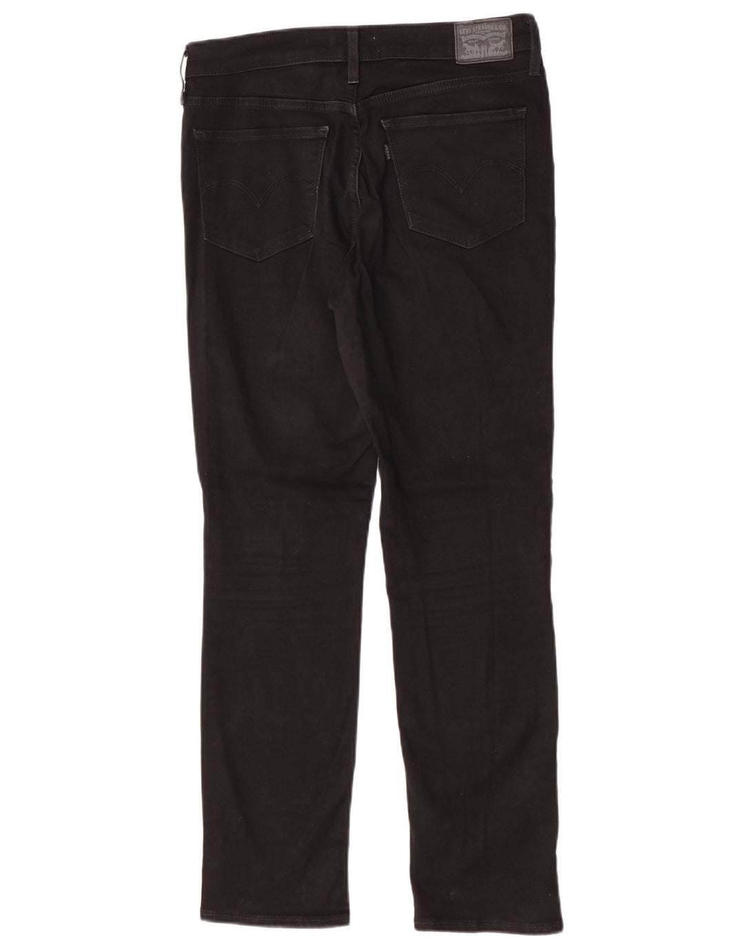 Levi's Womens 312 Shaping Slim Jeans W29 L30 Black Cotton