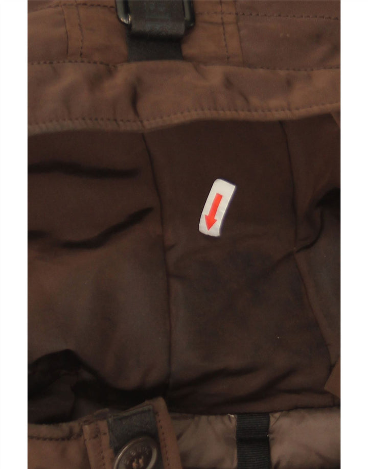 Blauer Mens Hooded Padded Jacket UK 40 Large Brown Polyamide
