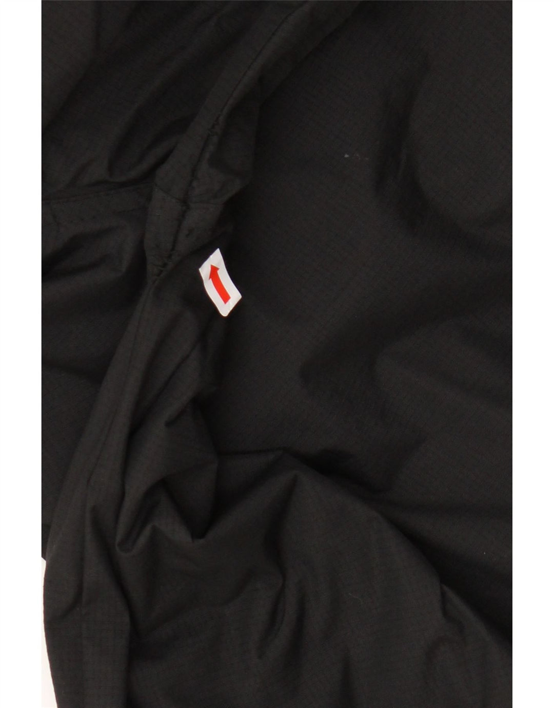 SUPERDRY Womens Graphic Rain Jacket UK 14 Medium Black Nylon