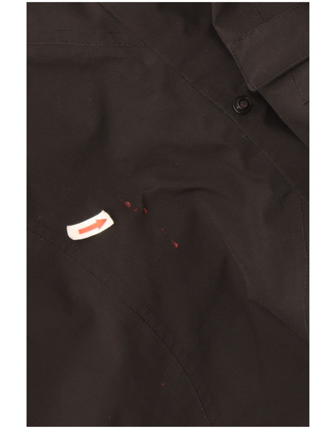 Sprayway Womens Hooded Oversized Rain Jacket UK 10 Small  Black Polyester