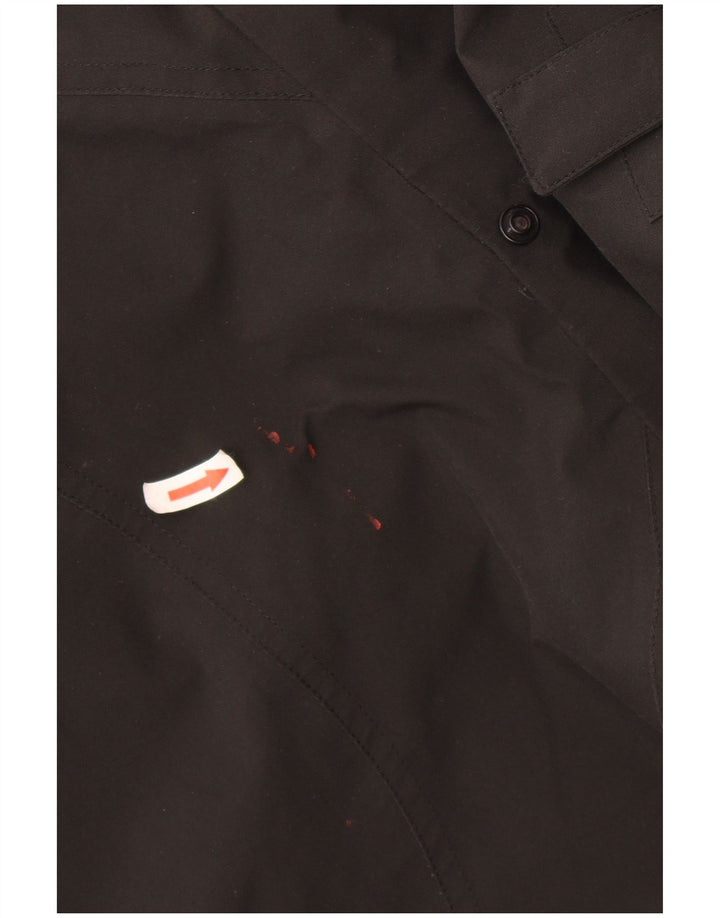 Sprayway Womens Hooded Oversized Rain Jacket UK 10 Small  Black Polyester