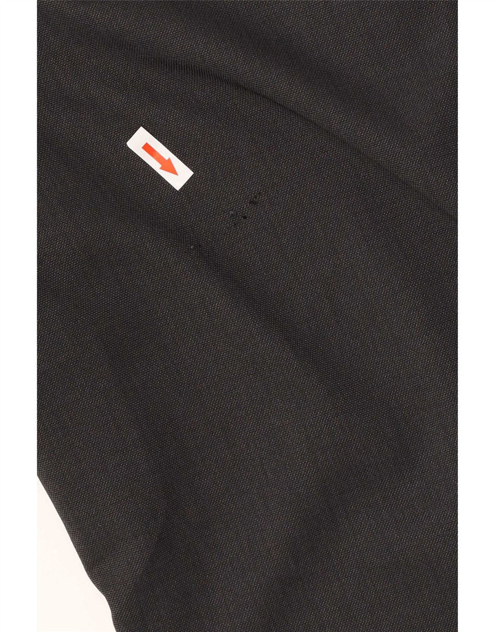 Marks & Spencer Mens Straight Regular Suit Trousers W38 L31 Grey Polyester