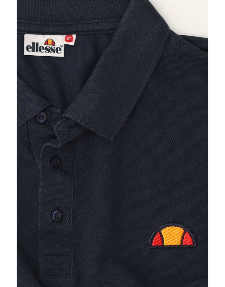 Ellesse Mens Polo Shirt XL Navy Blue