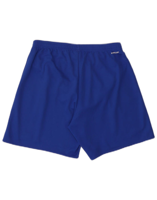 Adidas Mens Aeroready Sport Shorts Medium Blue Polyester