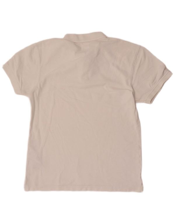 Levi's Mens Polo Shirt Medium White Cotton